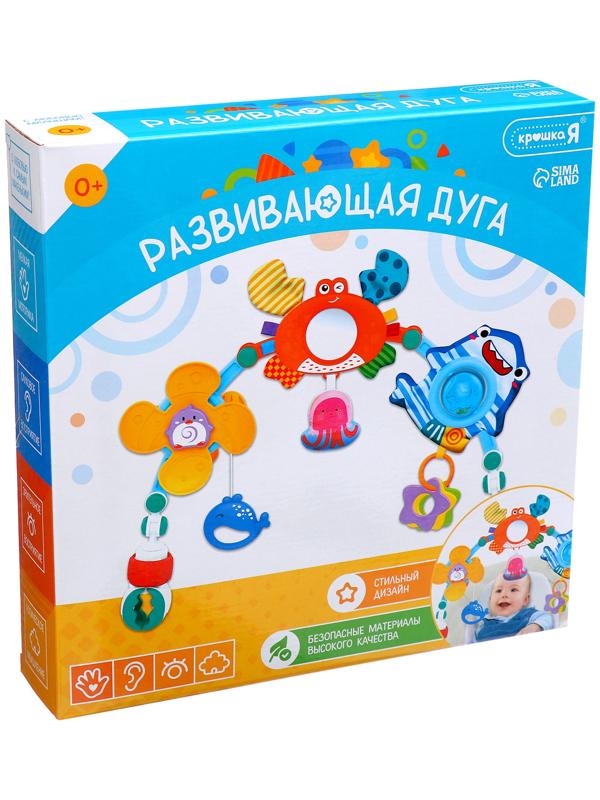 Развивающая дуга на кроватку и коляску