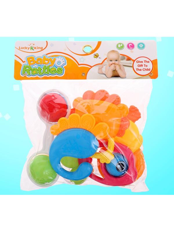 Набор погремушек детских «Любимый малыш», 6 шт