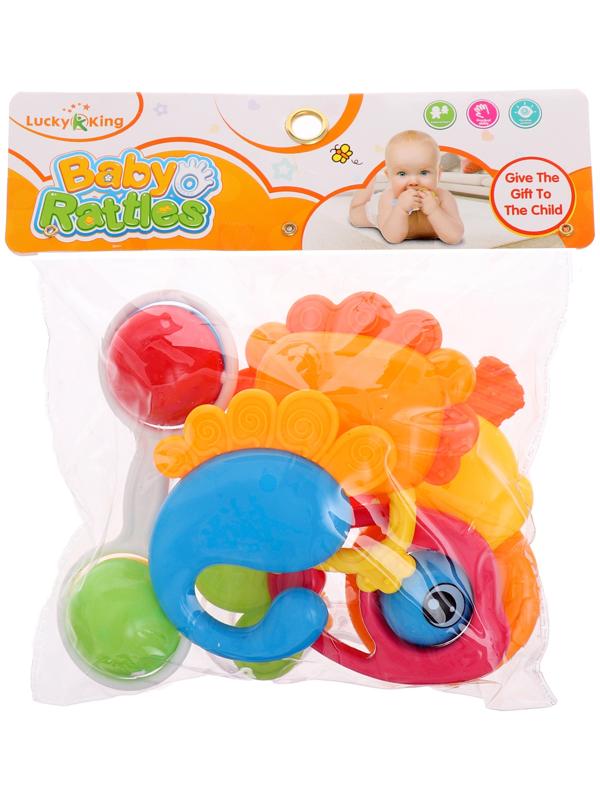 Набор погремушек детских «Любимый малыш», 6 шт