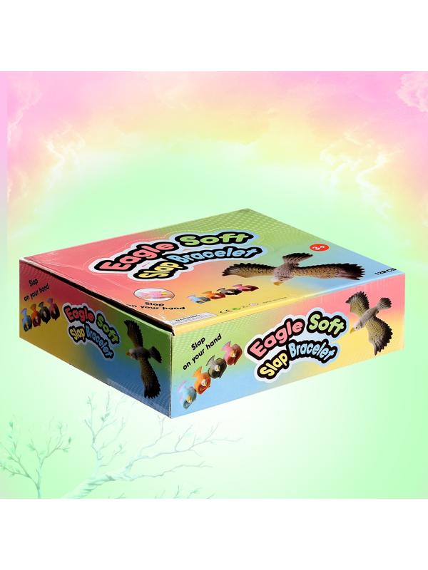 Фигурка птицы «Сова», шлёпающий браслет, МИКС