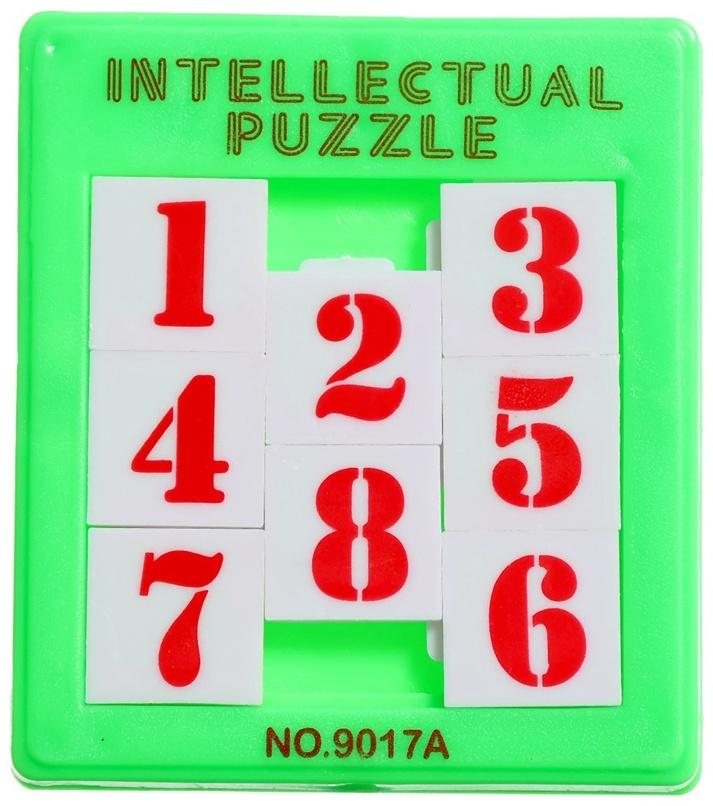 Головоломка - пятнашки «до 8», МИКС