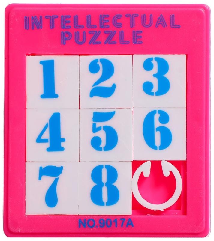 Головоломка - пятнашки «до 8», МИКС