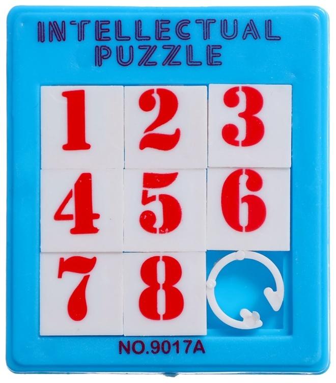 Головоломка - пятнашки «до 8», МИКС