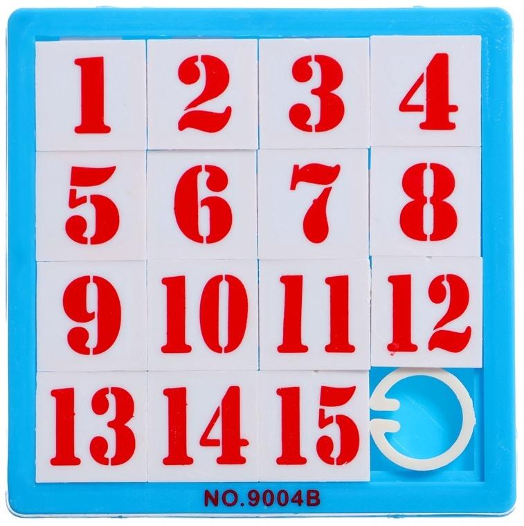 Головоломка - пятнашки «до 15», МИКС