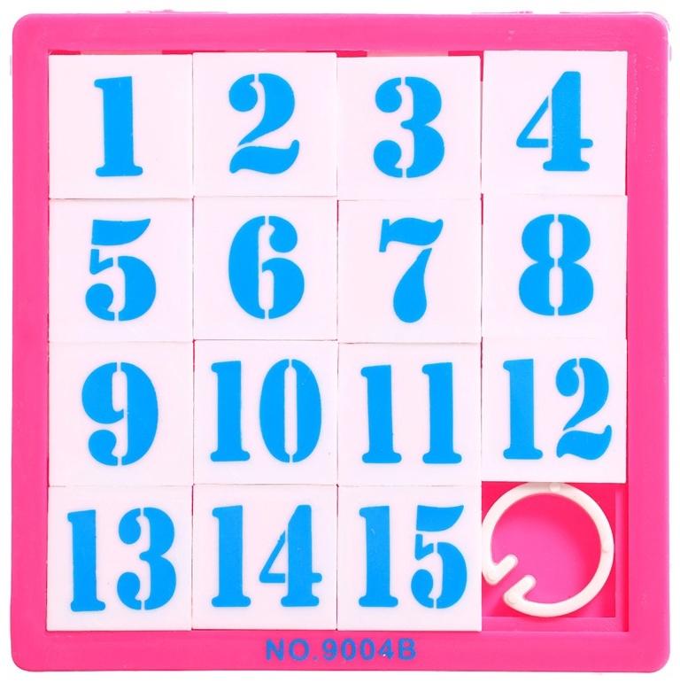 Головоломка - пятнашки «до 15», МИКС