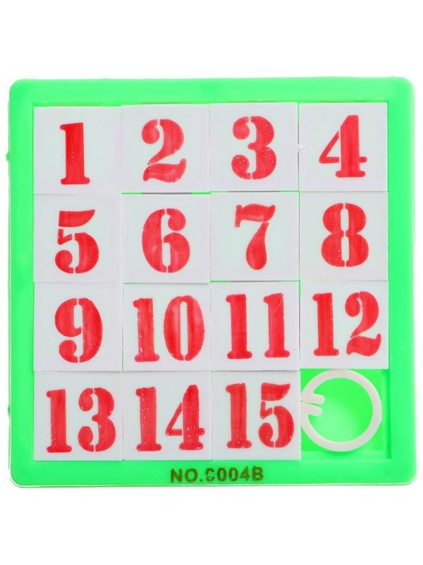 Головоломка - пятнашки «до 15», МИКС