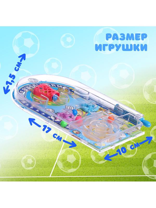 Головоломка-пинбол «Забивака», цвет МИКС