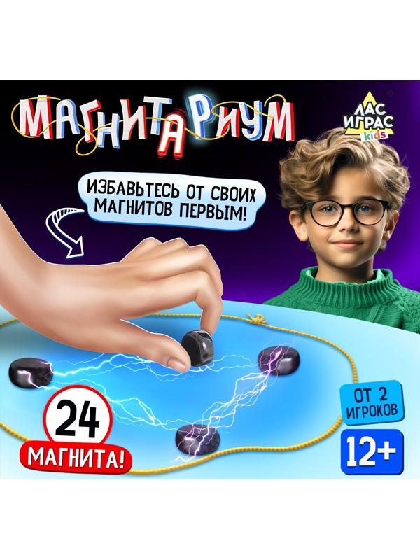 Настольная игра на логику «Магнитариум», от 2 игроков, 12+