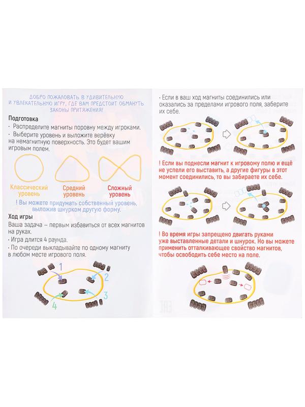 Настольная игра на логику «Магнитариум», от 2 игроков, 12+