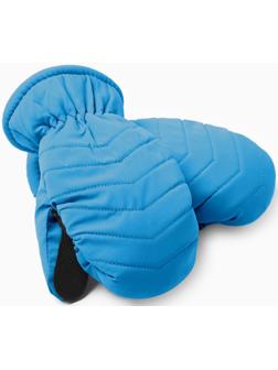 Варежки зимние детские MINAKU, цвет синий, 18см