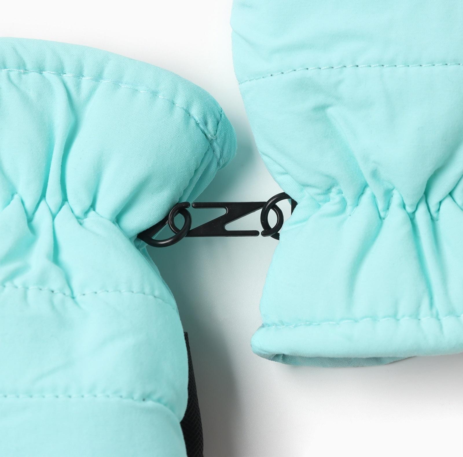 Варежки зимние детские MINAKU, цвет голубой, 15см