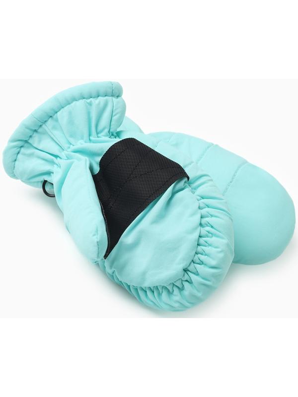 Варежки зимние детские MINAKU, цвет голубой, 15см