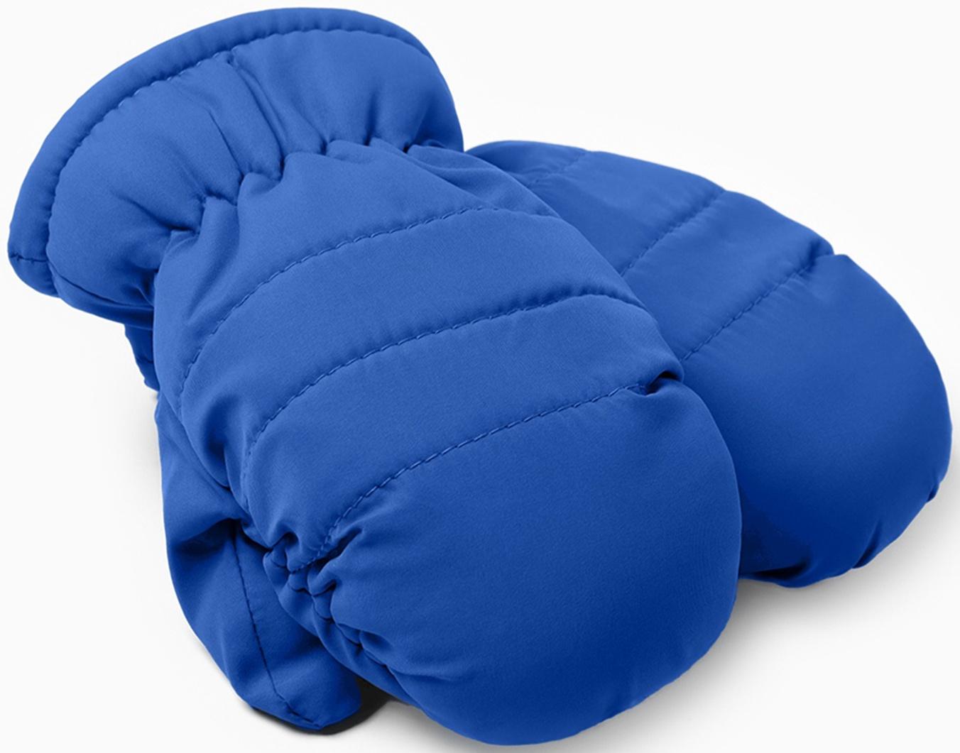 Варежки зимние детские MINAKU, цвет синий, 15см