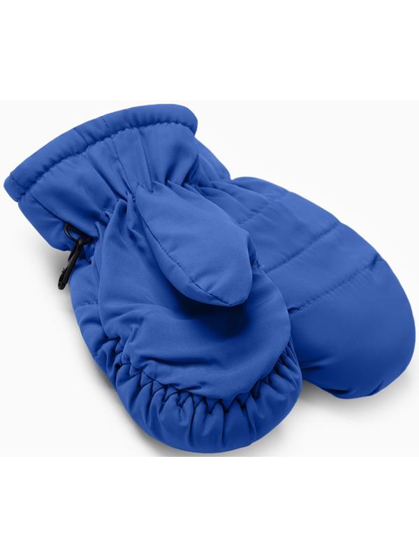 Варежки зимние детские MINAKU, цвет синий, 15см