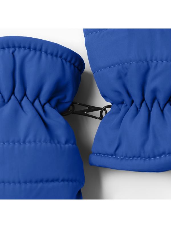 Варежки зимние детские MINAKU, цвет синий, 15см