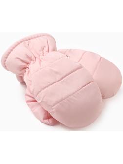 Варежки зимние детские MINAKU, цвет розовый, 15см