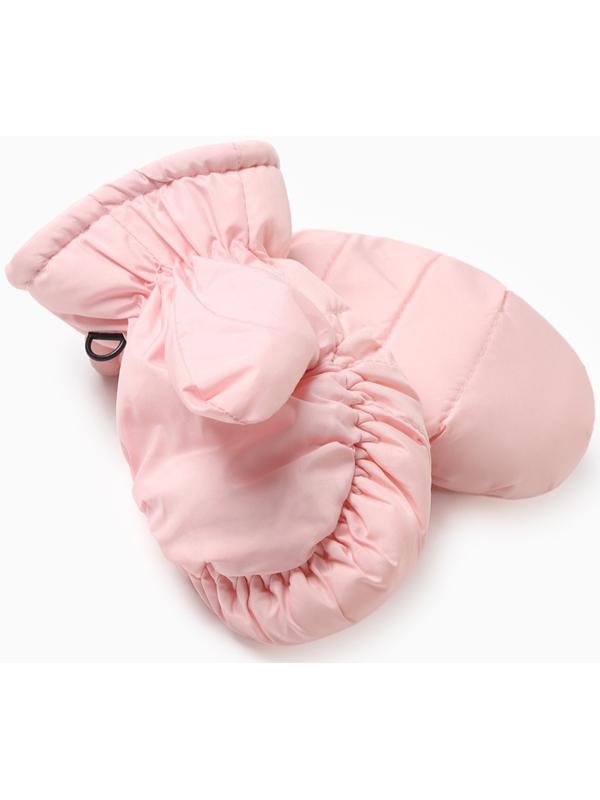 Варежки зимние детские MINAKU, цвет розовый, 15см