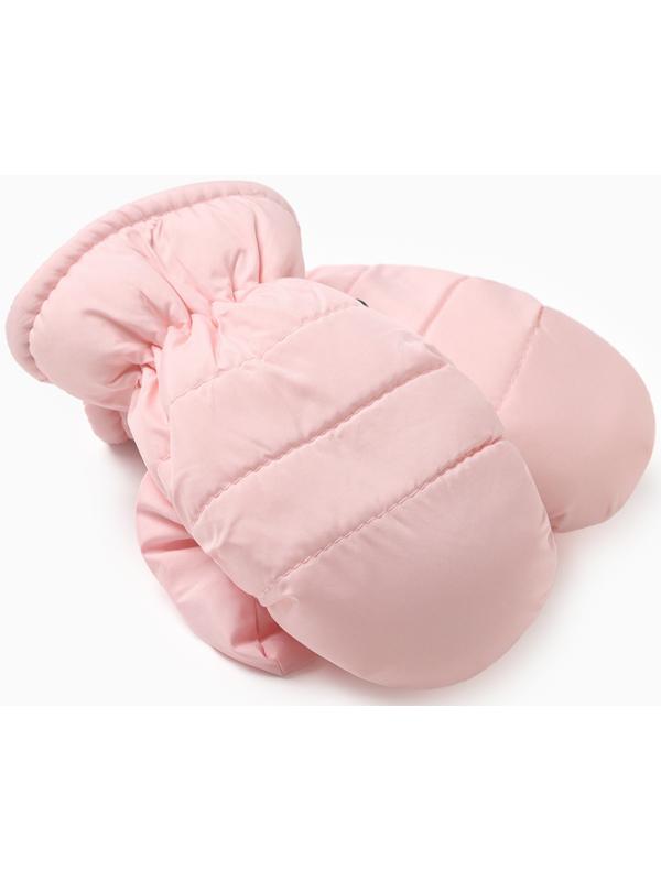 Варежки зимние детские MINAKU, цвет розовый, 15см