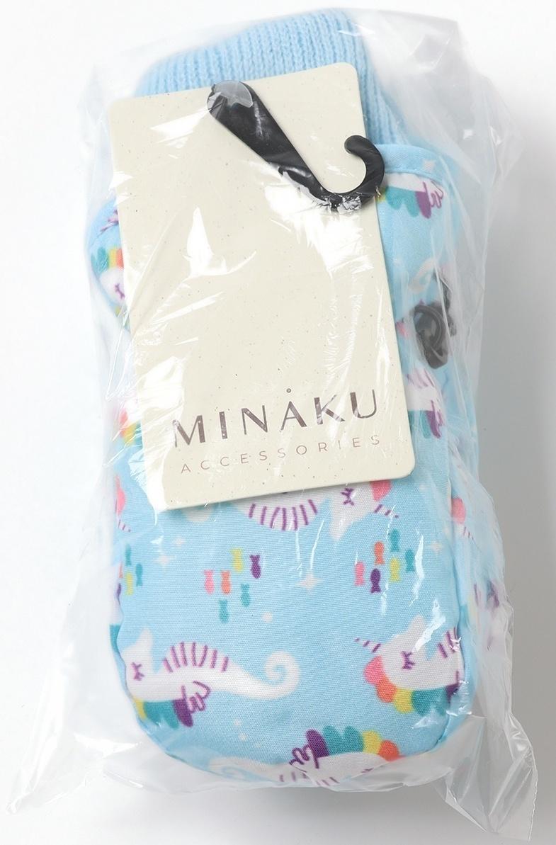 Варежки зимние детские MINAKU, цвет голубой, 15см