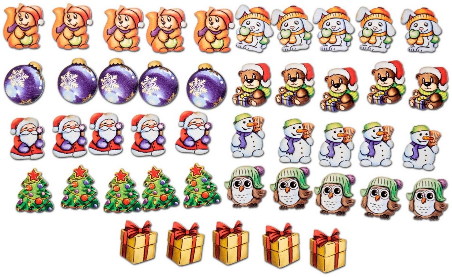 Обучающая игра «Новогодние головоломки»