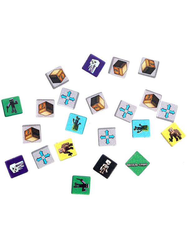 Настольная игра-бродилка «Пиксель-крафт», 2-4 игрока, 7+