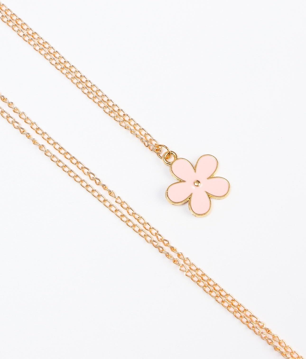 Колье «Цветочек», подвеска на шею