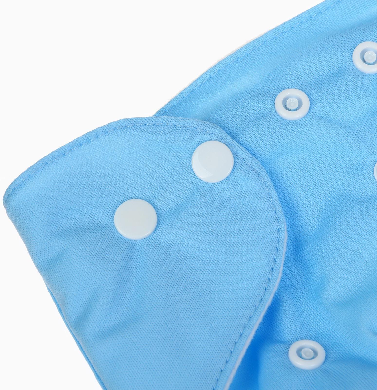 Многоразовый подгузник Крошка Я «Little baby», 3-15 кг, голубой