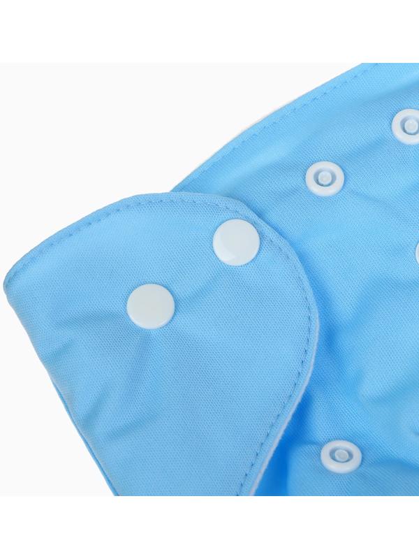 Многоразовый подгузник Крошка Я «Little baby», 3-15 кг, голубой