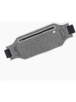 Сумка поясная туристическа, влагозащитная, 32 х 12 см, серая