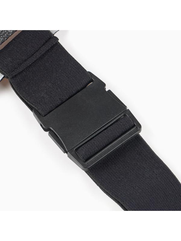 Сумка поясная туристическа, влагозащитная, 32 х 12 см, серая