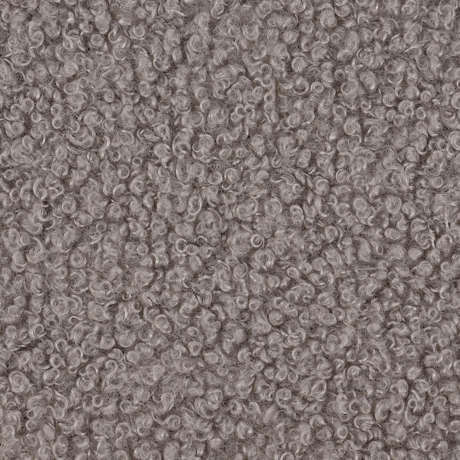 Лоскут мех «Барашек», 50 × 50 см, 500 г/м, цвет серый №7