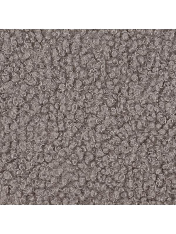 Лоскут мех «Барашек», 50 × 50 см, 500 г/м, цвет серый №7