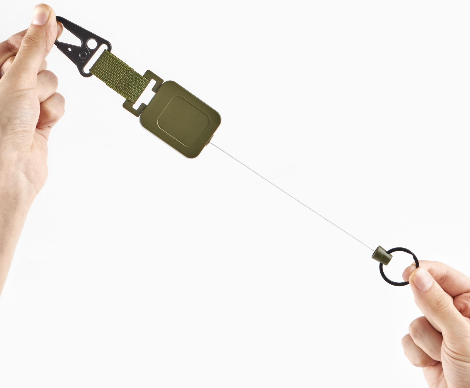 Ретрактор туристический с карабином 