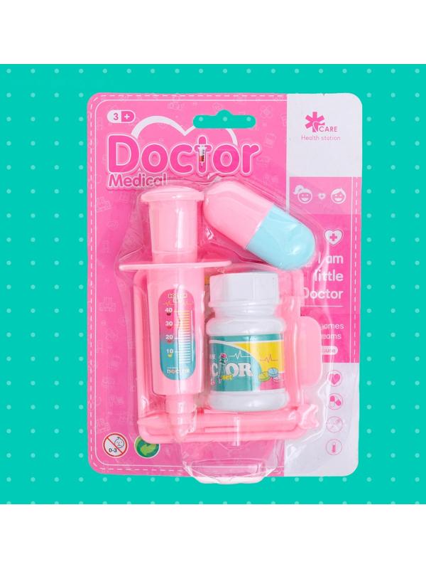 Набор доктора «Юный врач», 4 предмета, цвет МИКС