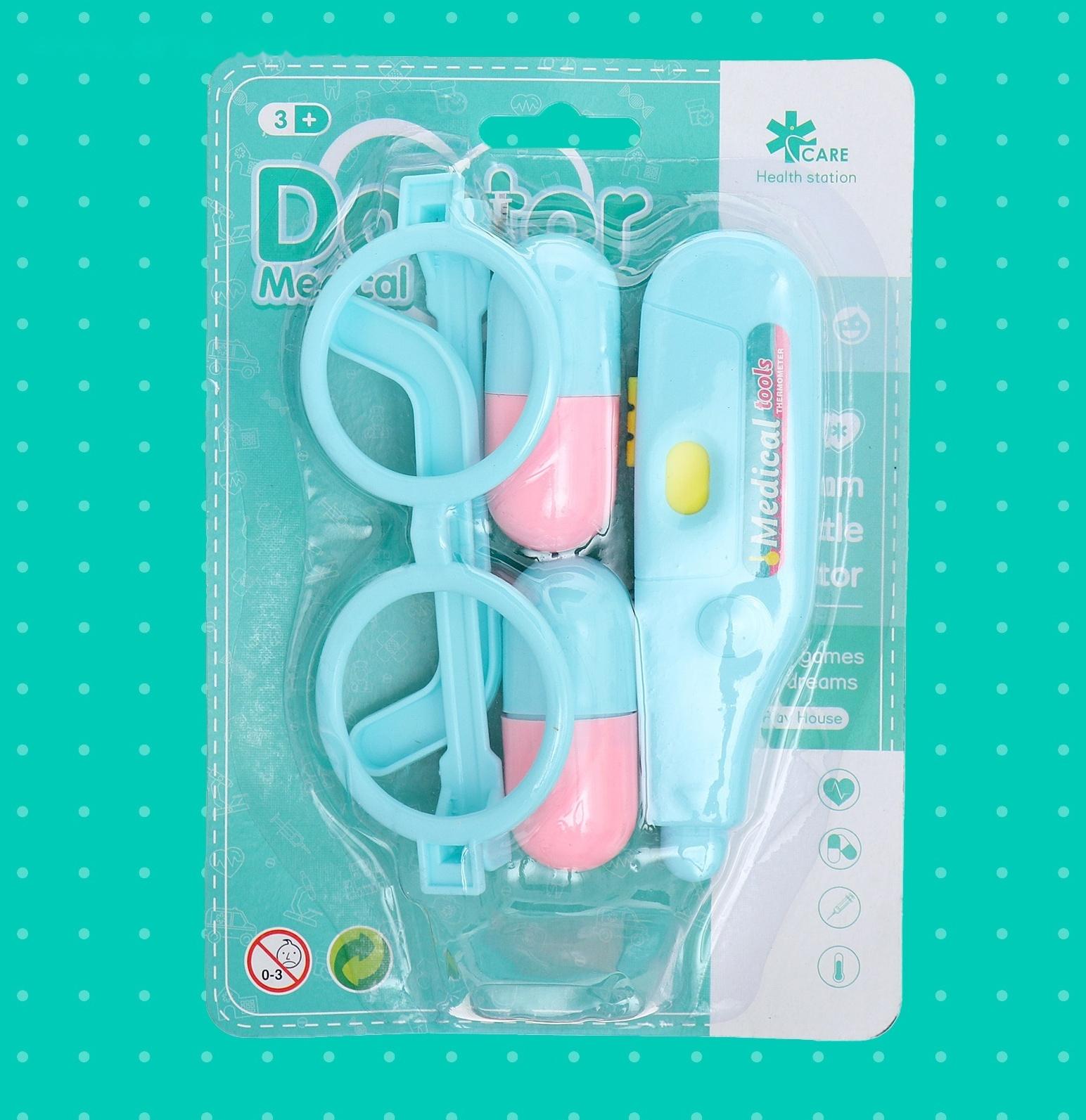 Набор доктора «Маленький доктор», 4 предмета, цвет МИКС