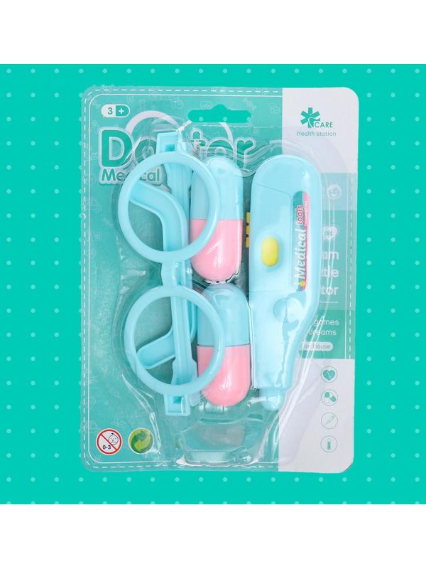 Набор доктора «Маленький доктор», 4 предмета, цвет МИКС