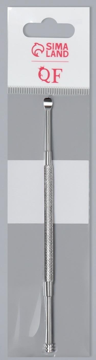 Ухочистка, двухсторонняя, металл, 12 см, цвет серебристый