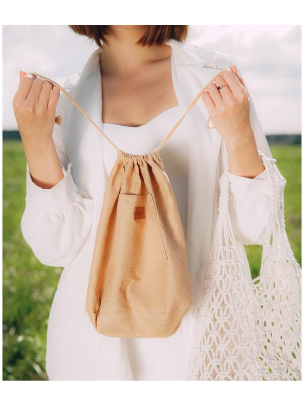 Сумка женская SL Home, ручное плетение, хлопок, 27×48 см