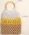 Сумка женская SL Home, ручное плетение, хлопок, кольцо 14,5 см, 30×45 см
