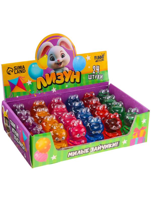 Лизун - слайм «Зайка», МИКС