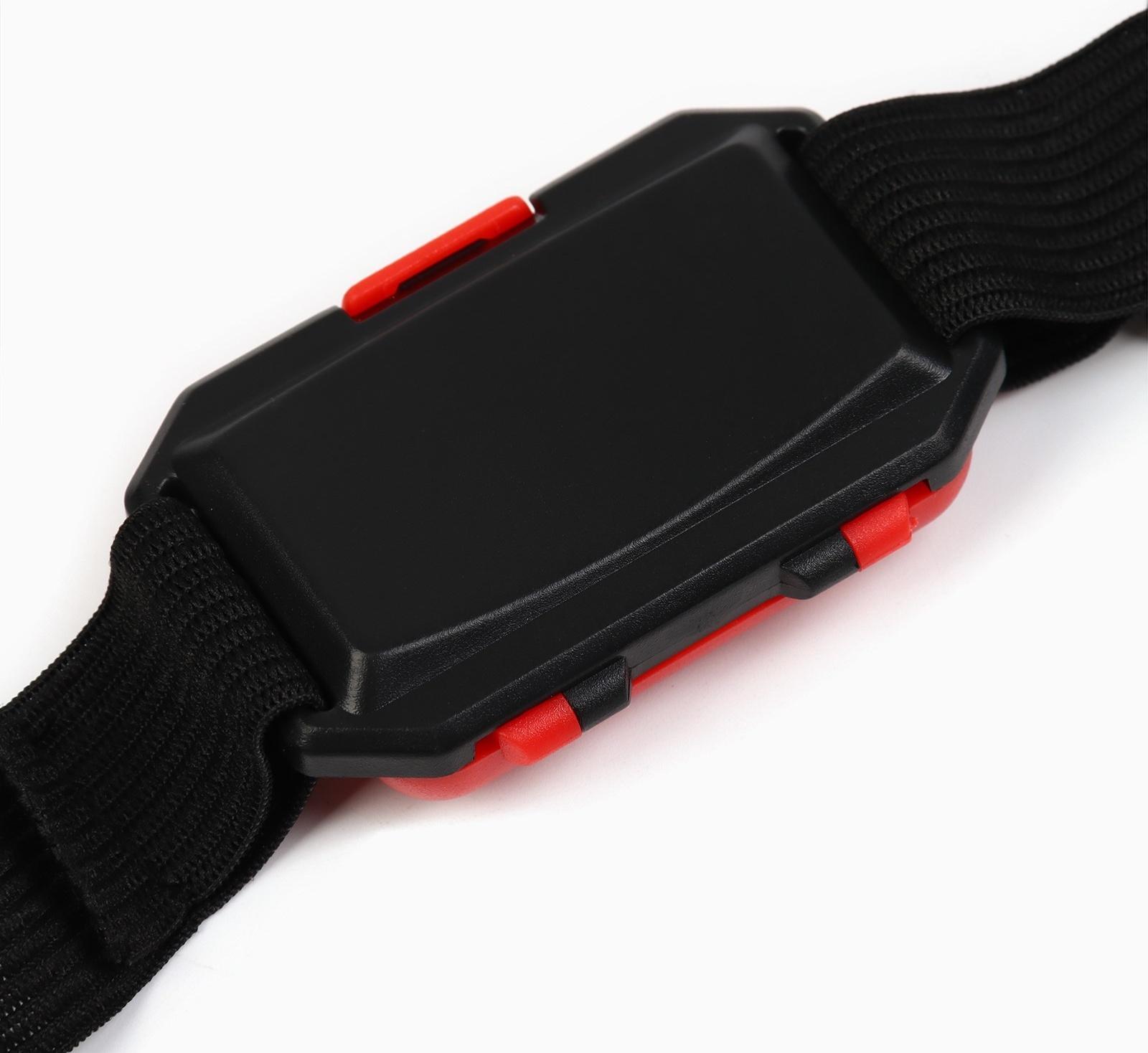 Фонарь налобный «Крутой рыбак», красный