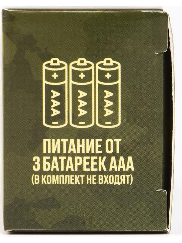 Фонарь налобный «Крутой рыбак», красный