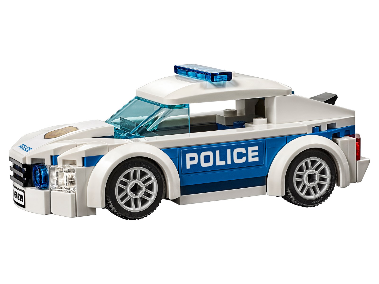Конструктор Lari «Автомобиль полицейского патруля» 11206 (City 60239) / 98 деталей