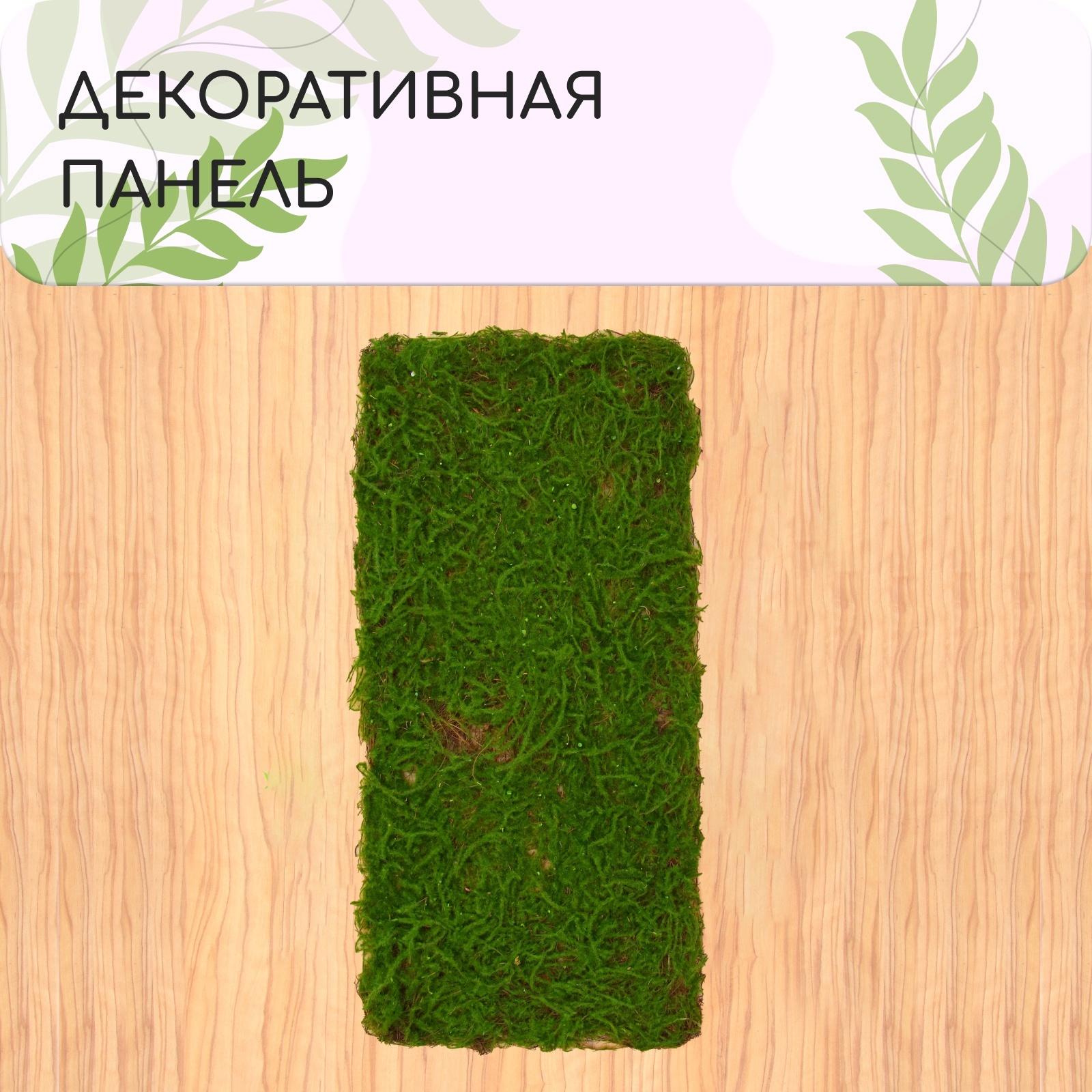 Декоративная панель, 90×40 см, «Папоротник», Greengo
