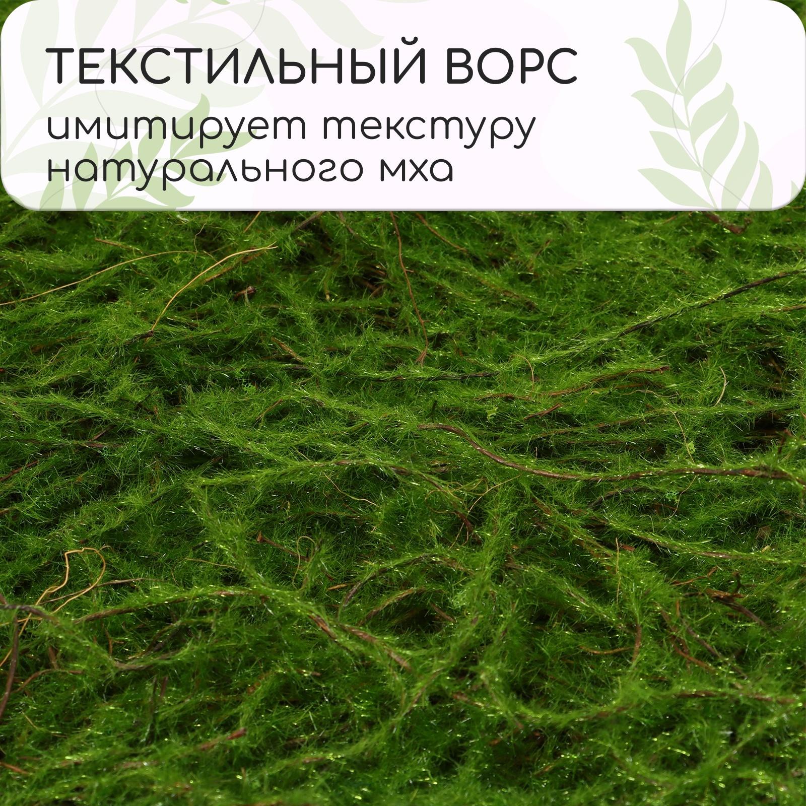 Декоративная панель, 90×40 см, «Папоротник», Greengo