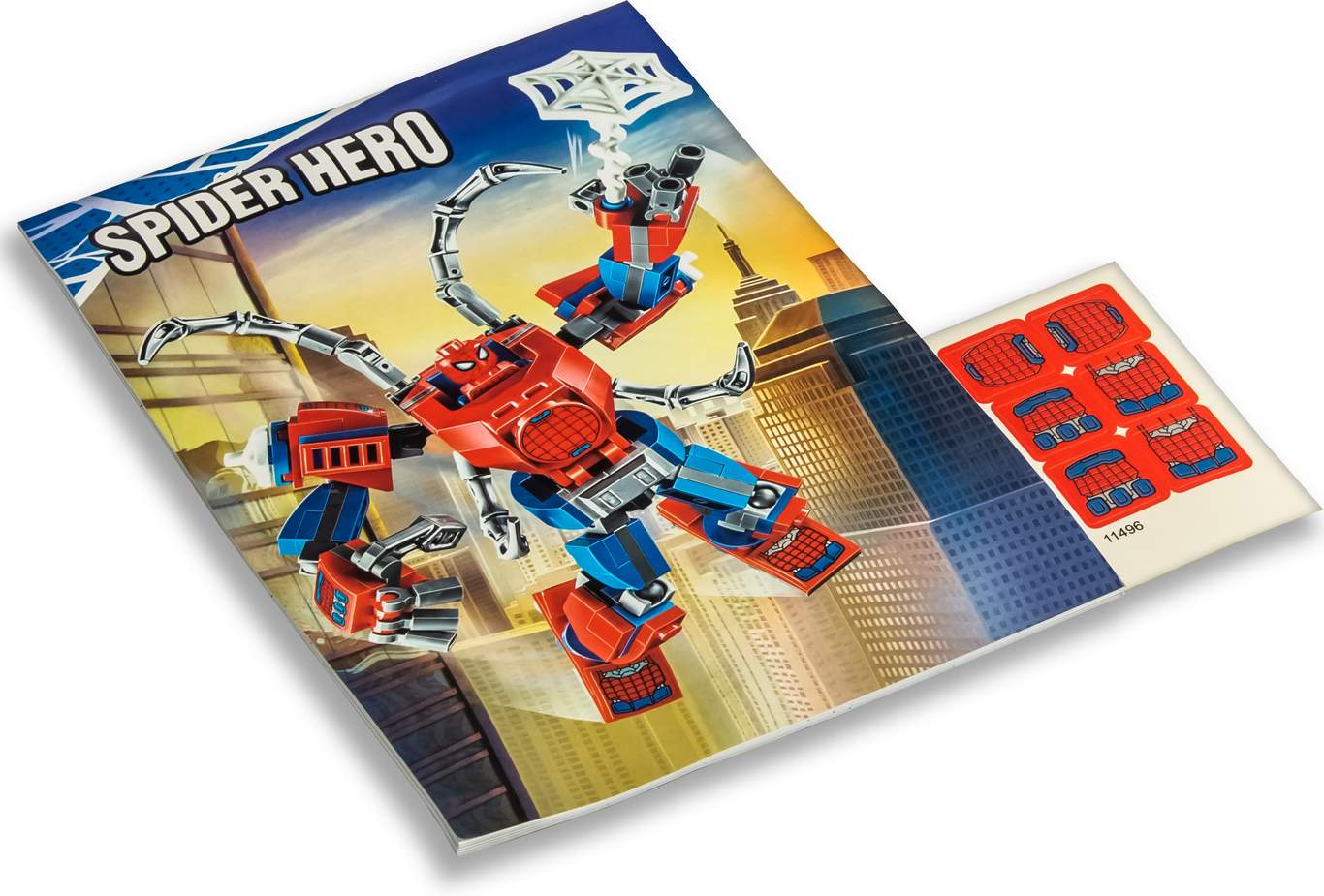 Конструктор Lari «Человек-Паук: трансформер» 11496 (Super Heroes 76146) 166 деталей