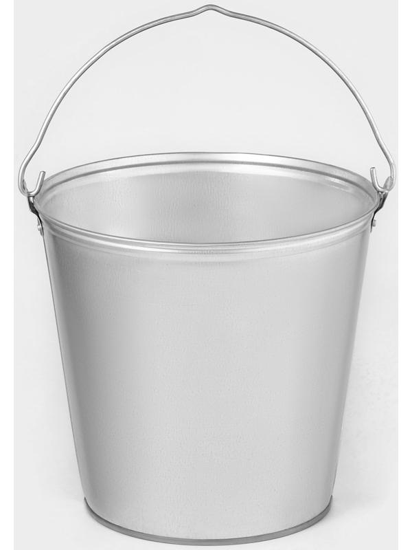 Вёдра хозяйственные оцинкованные с ручкой, 15 л, 2 шт