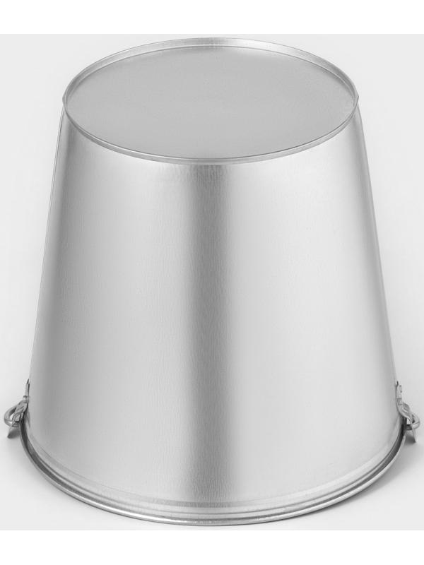 Вёдра хозяйственные оцинкованные с ручкой, 15 л, 2 шт