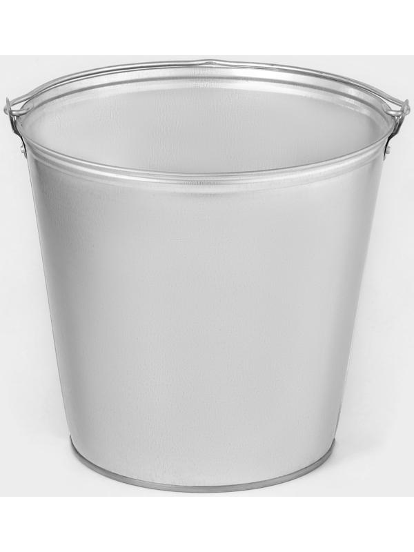 Вёдра хозяйственные оцинкованные с ручкой, 15 л, 2 шт