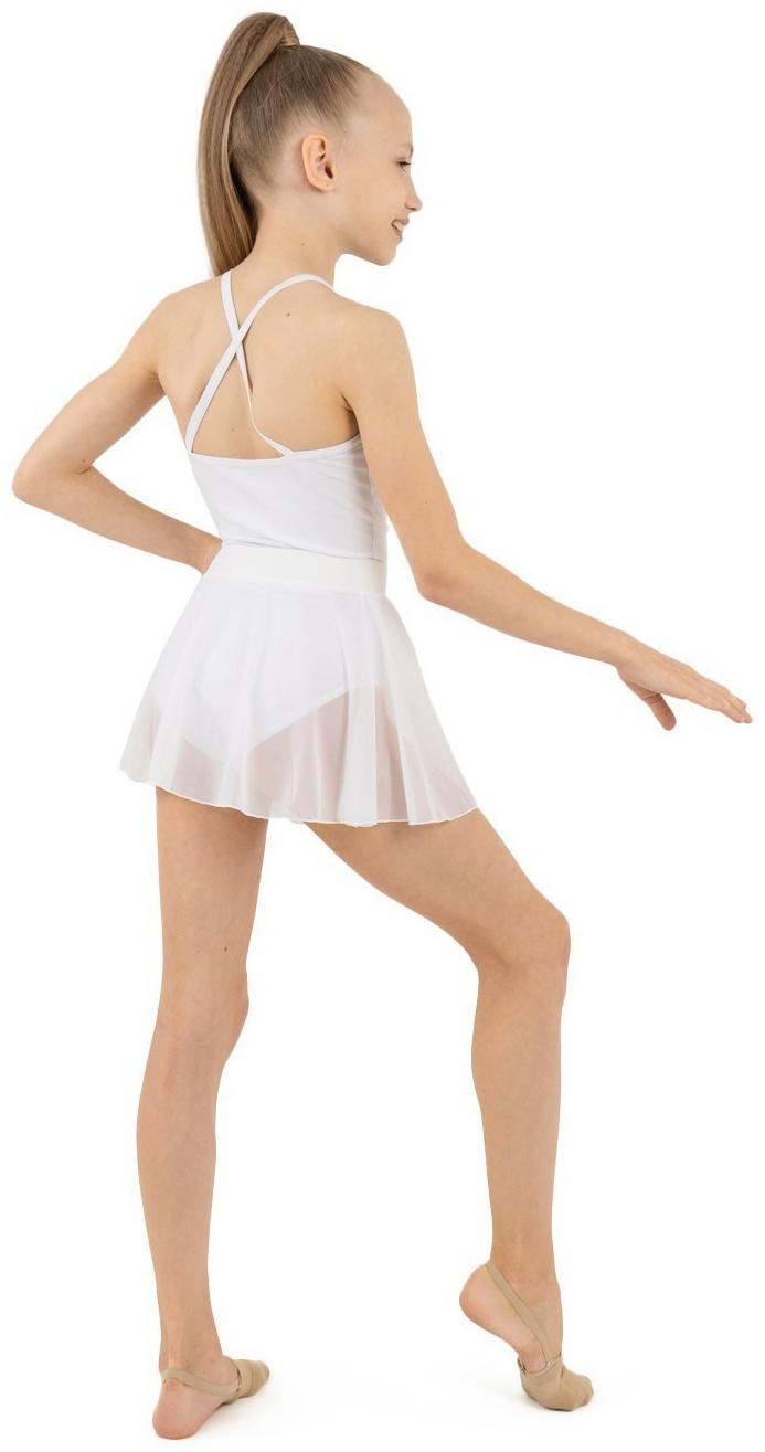 Юбка для гимнастики и танцев Grace Dance, р. 32, цвет белый